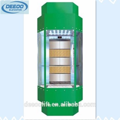Home small elevators with round elevator cabin /elevator glass round from China supplier