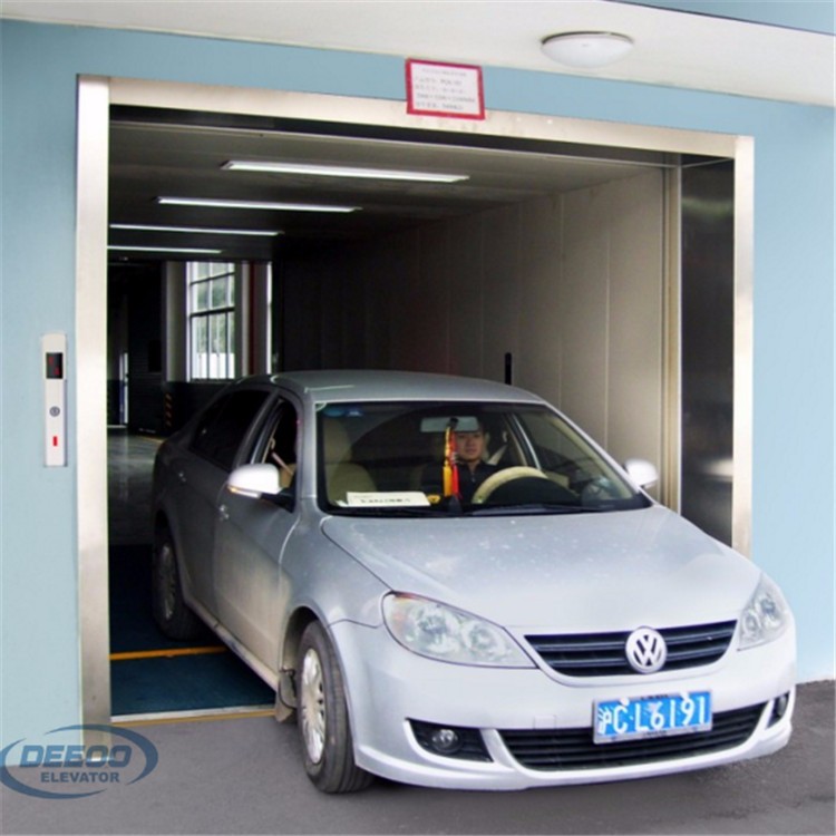 residential freight elevator transformer car parking lift for basment