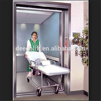 large door opening size patient stretcher elevator