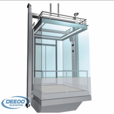 sight seeing magnet synchronous pneumatic glass elevator